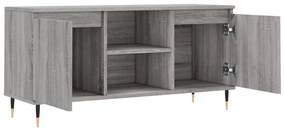 vidaXL Έπιπλο Τηλεόρασης Γκρι Sonoma 104 x 35 x 50 εκ. Επεξεργ. Ξύλο