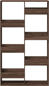 vidaXL Βιβλιοθήκη Καφέ Δρυς 100x33x175 εκ. από Επεξεργασμένο Ξύλο