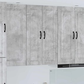 vidaXL Ντουλάπα Κουζίνας με ράφι Σκυρόδεμα Γκρι 30 x 31 x 100 εκ.