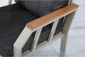 Σετ Κήπου Καφέ GRELER 200x58x78