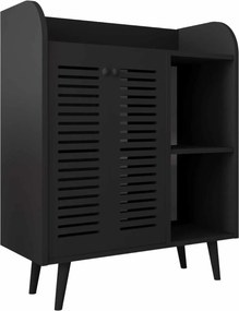 Έπιπλο Μπαρ Καφέ Μαύρο FRAU 90x40x19