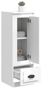 vidaXL Ντουλάπι Γυαλιστερό λευκό 36x35,5x103,5 από Επεξεργασμένο Ξύλο
