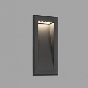 Φωτιστικό Τοίχου Χωνευτό Soun -2 70833 LED 5W 3000K 280Lm Dark Grey Faro Barcelona