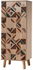 Παπουτσοθήκη Vegas 869VEL8611 50x38x135cm Multi Μοριοσανίδα,Ξύλο