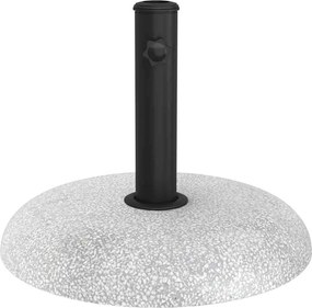 vidaXL Βάση ομπρέλας Ανοιχτό γκρι Ø 45 x 33 εκ. Σκυρόδεμα