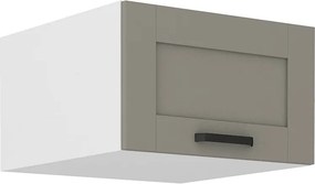 Κρεμαστό ντουλάπι Nelor 60 NAGU 36 1F-Γκρι σπέσιαλ - Λευκό