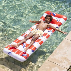 Φουσκωτό Στρώμα Θαλάσσης (177x67x19) Swim Essentials Whale Red White