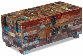 vidaXL Τραπεζάκι Σαλονιού / Μπαούλο 80 x 40 x 35 εκ. Ανακυκλωμένο Ξύλο