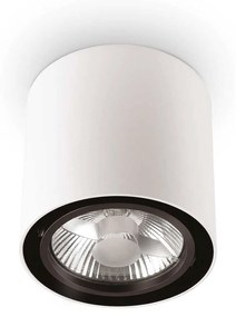 Φωτιστικό Οροφής - Spot Mood Round 140872 15x15cm GU10 max 50W White Ideal Lux