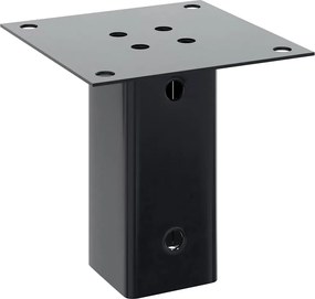 vidaXL Βάσεις στύλων τετράγωνες 4 τεμάχια Χάλυβας με επικάλυψη σκόνης