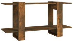 vidaXL Βιβλιοθήκη Καπνιστή Δρυς 100x30x51 εκ. από Επεξεργασμένο Ξύλο