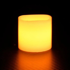 Κεριά LED Ηλεκτρ. 12 τεμ. Θερμό Λευκό - Κρεμ