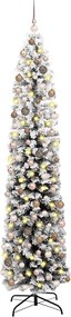 vidaXL Τεχνητό Χριστουγεννιάτικο Δέντρο με 300 LED Πράσινο 210 cm