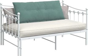 vidaXL Μαξιλάρι Πλάτης Θαλασσί 120 x 50 cm Υφασμάτινο Κορντουρά