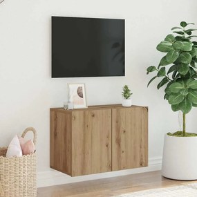 vidaXL Ντουλάπι Τοίχου Τηλεόρασης Artisian Δρυς 60 x 30 x 41 εκ.