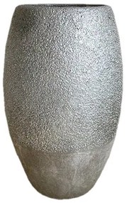 Βάζο Κεραμικό Αντικέ Ασημί Art Et Lumiere 23x33,5εκ. 10682