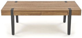 Toulu Τραπεζάκι Σαλονιού Καφέ 120x55x41