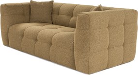 Διθέσιος Καναπές - Cady - Χρώμα Χακί - 195x100x72εκ