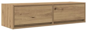 vidaXL Έπιπλο τηλεόρασης Artisan Oak 100x31x25,5 εκ Επεξεργασμένο ξύλο