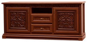 Ξύλινο Έπιπλο Τηλεόρασης HEGG Chesnut/MDF Provence Μ188.5xΠ48xΥ82.5