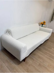 Stewehome Ελαστικό κάλυμμα καναπέ 3 θέσεων από ζακάρ 180x230 cm