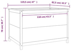 ΖΑΡΝΤΙΝΙΕΡΑ ΥΠΕΡΥΨ. ΛΕΥΚΗ 119,5X82,5X78 ΕΚ. ΜΑΣΙΦ ΞΥΛΟ ΠΕΥΚΟΥ 825311