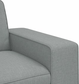 vidaXL Σετ Καναπέ 2 τμχ. Ανοιχτό γκρι ύφασμα