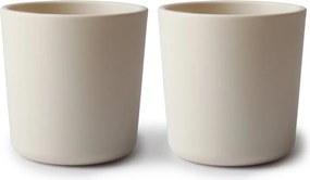 Ποτήρια 220ml (Σετ 2τμχ) Mushie Ivory 66-2350094