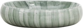 vidaXL Νιπτήρας Οβάλ Πράσινος 59 x 40 x 15 εκ. Κεραμικός