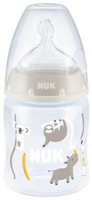 Μπιμπερό First Choice Plus 10743889 Temperature Control 150ml 0-6 Μηνών Grey Nuk 150ml Πολυπροπυλένιο