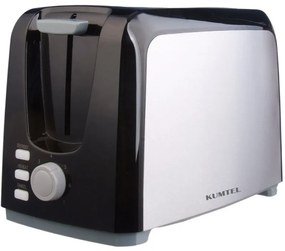 Kumtel HTS-02 Φρυγανιέρα 2 Θέσεων 750W Μαύρη
