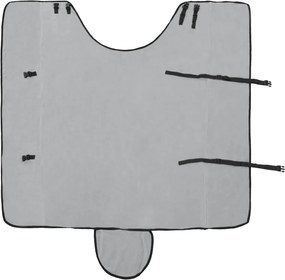 vidaXL Σαμάρι Ίππου Φωτεινό γκρι και ροζ Πολυεστέρας