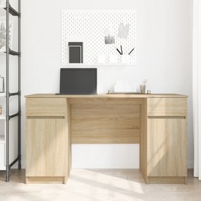 vidaXL γραφείο  Σονομα Οξιά 140x49x76 εκ Επεξεργασμένο ξύλο
