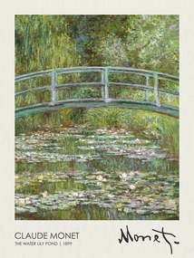 Αναπαραγωγή The Water Lily Pond (1899), Claude Monet