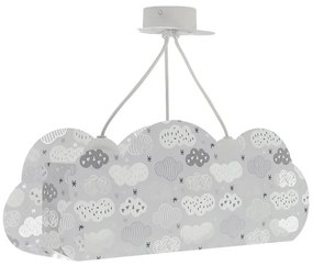 Παιδικό Κρεμαστό Φωτιστικό Οροφής Clouds Gray 41410 E Ango-41410E-Γκρι 41410E