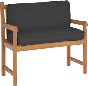 vidaXL Μαξιλάρι Μαύρο 120 x 40 x 12 cm Ύφασμα Όξφορντ