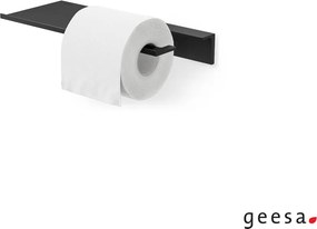 Geesa Leev 8209 Black Matt - Χαρτοθήκη με Εταζερα