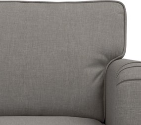 vidaXL Σετ Καναπέ 2 pcs Taupe 201 x 80 x 85 εκ ύφασμα