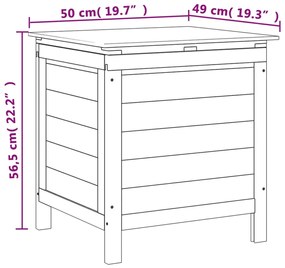 ΜΠΑΟΥΛΟ ΑΠΟΘ. ΚΗΠΟΥ ΑΝΘΡΑΚΙ 50X49X56,5 ΕΚ ΜΑΣΙΦ ΞΥΛΟ ΕΛΑΤΗΣ 364750