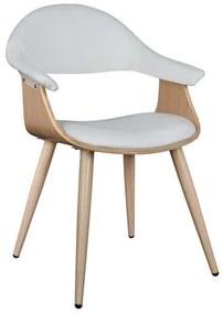 Καρέκλα Συνεργασίας Superior Pro 55x50x82 HM1111.02 Sonama-White