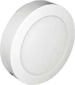 Led panel ντιμαριζόμενο λευκό στρογγυλό επίτοιχο 20W 3000k θερμό φως 230V 1440lm 30000h