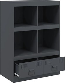 vidaXL Ντουλάπι Ανθρακί 67 x 39 x 95 εκ. από Ατσάλι