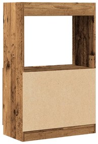 vidaXL Ντουλάπι Όψη Παλαιού Ξύλου 63x33x100 εκ. Επεξεργασμένο Ξύλο