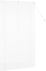 vidaXL Ρολό Παραθύρου με κουρτίνες Άλλο Λευκό 100 x 175 εκ Αλουμίνιο