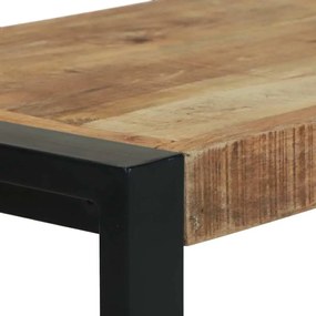 vidaXL Παγκάκι Καφέ 100 x 35 x 45 εκ. Μασίφ ξύλο μάνγκο