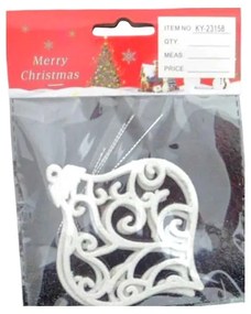 Σετ Χριστουγεννιάτικα στολίδια - 10cm - 2pcs - 231581-231581