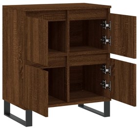 vidaXL Μπουφές Καφέ Δρυς 60x35x70 εκ. από Επεξεργασμένο Ξύλο