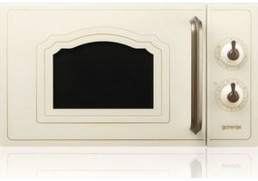 Gorenje Classico MO4250CLI-434738 Μπέζ Φούρνος Μικροκυμάτων 20 Lt