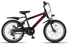 Dakota MTB 20 Inch Junior 7SP Rim Brakes BlackAltec