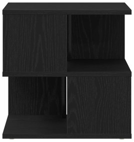 vidaXL Τραπέζι Ψηλού Σαλονιού Μαύρο Δρυς 40x40x40 εκ. Φτιαγμένο από Ξύλο